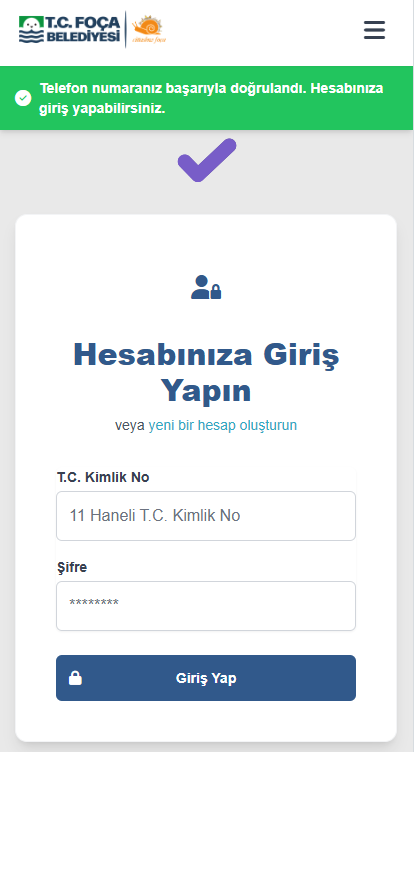 Giriş Ekranı