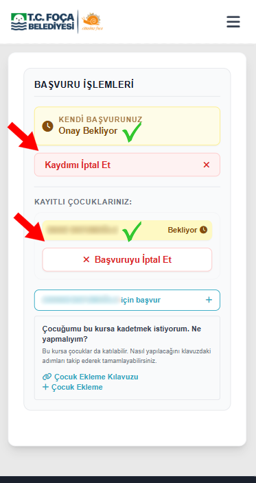 Başvuru Durumu